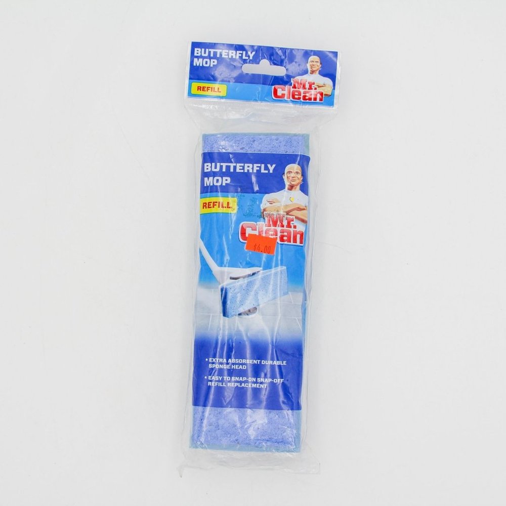 Mr. Clean 446855 Butterfly Mop Refill, fits Mr. Clean 446854 Mop